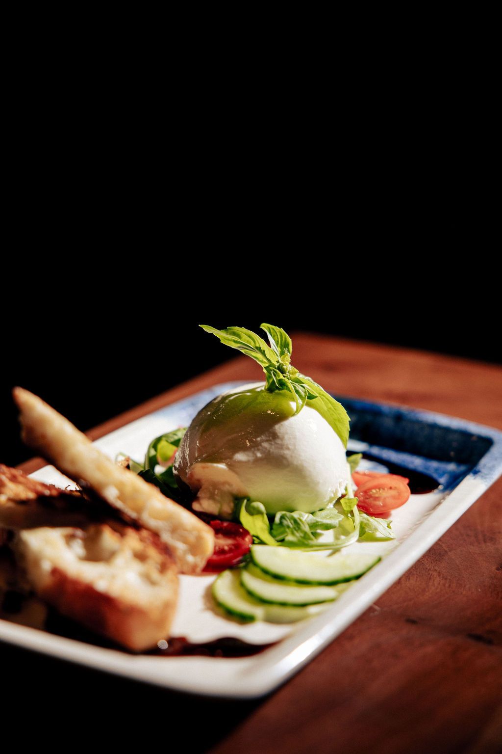 Burrata at Casa 73