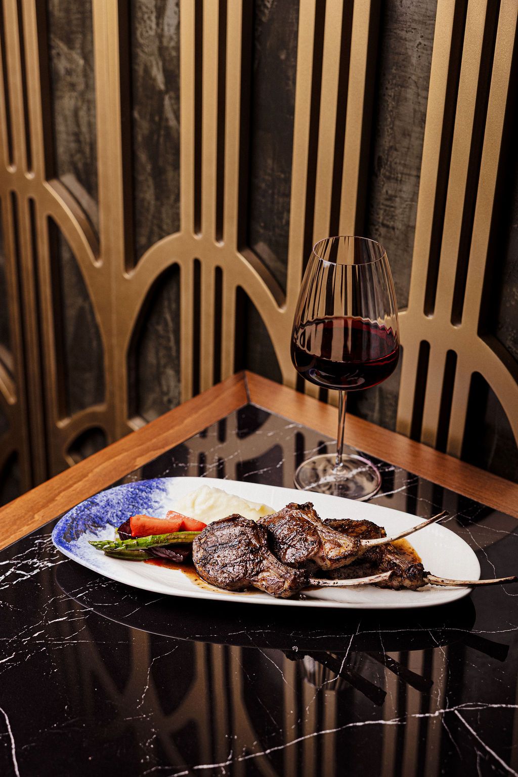 Grilled lamb chops at Casa 73