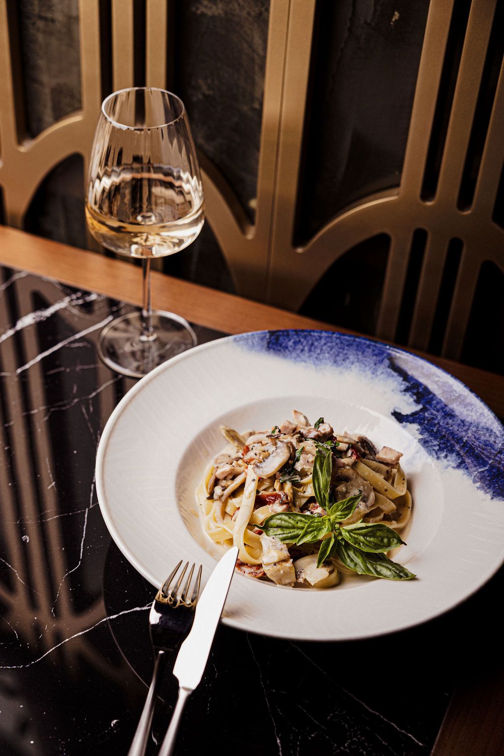 Handmade pasta at Casa 73